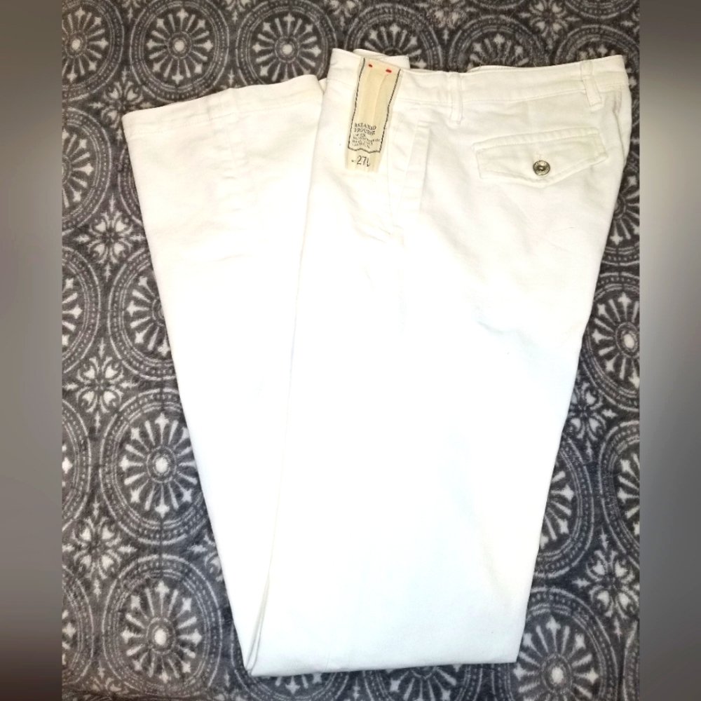 New Banana Republic Factory 27L White Jeans